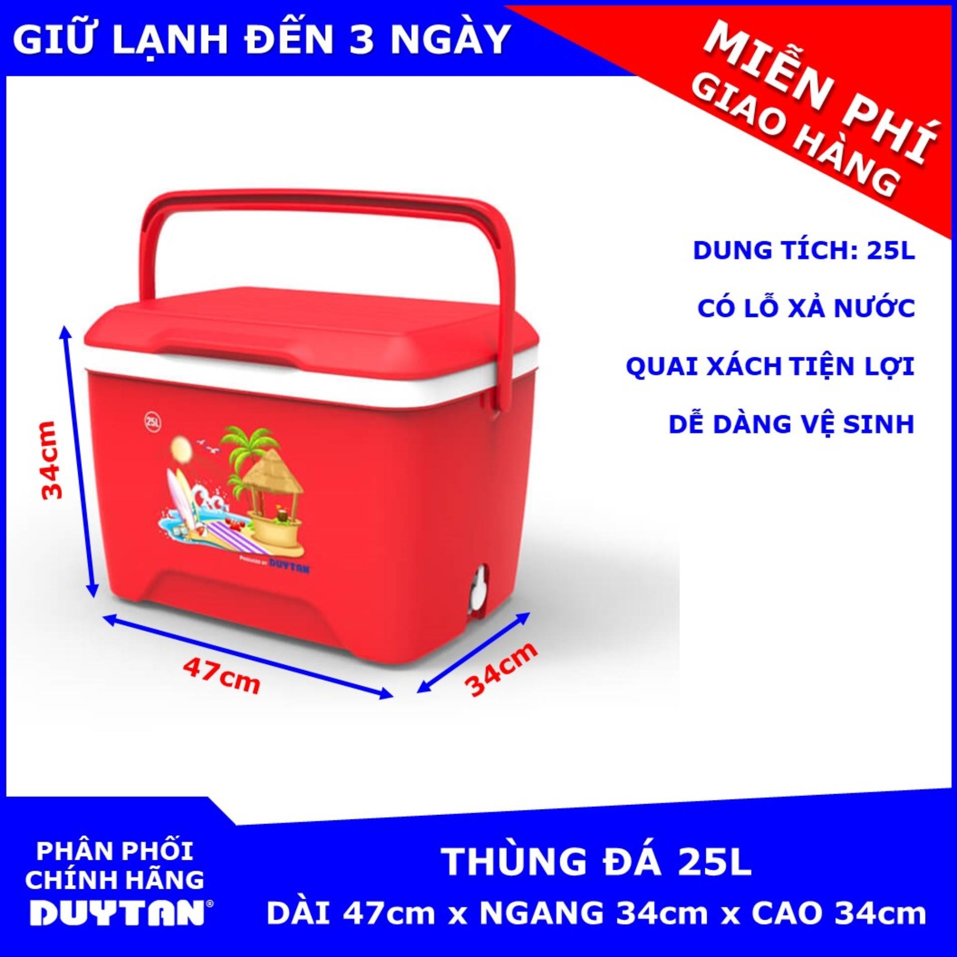 Thùng đá cao cấp duy tân 25 lít