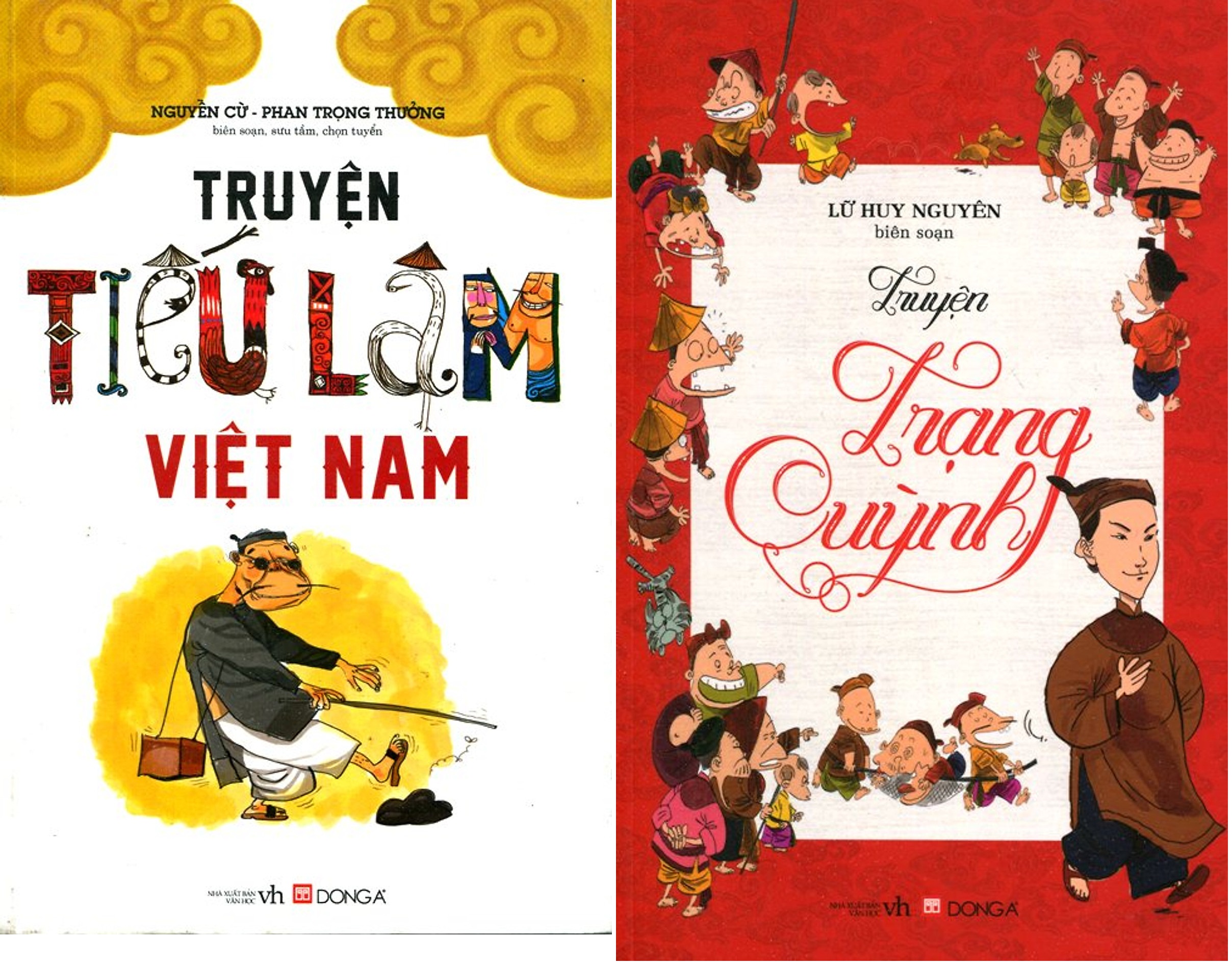 nguyetlinhbook - Combo 2 cuốn : Truyện tiếu lâm Viêt Nam + Truyên Trạng Quỳnh.
