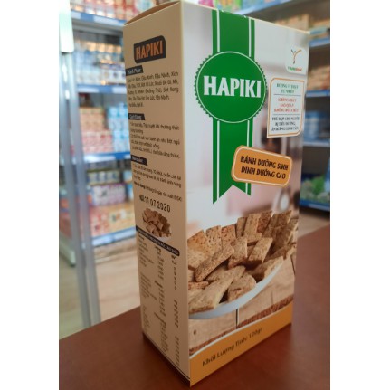 Bánh không đườngbánh cho người bệnh ăn kiêng và tiểu đườngbánh ăn kiêng dinh dưỡng cao hapiki hộp 120g