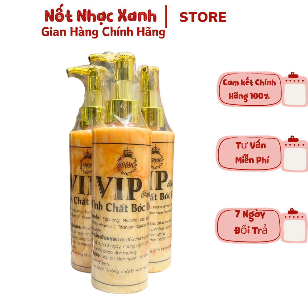 Tinh Chất Bóc Đen Body Vip Giúp Trắng Da Bật Tone, Chống Lão Hóa Da