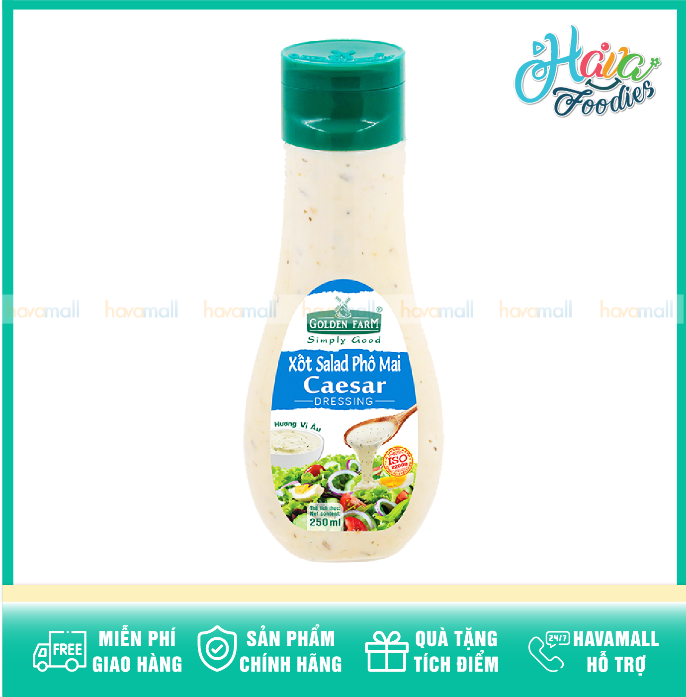 Sốt Salad Caesar Golden Farm