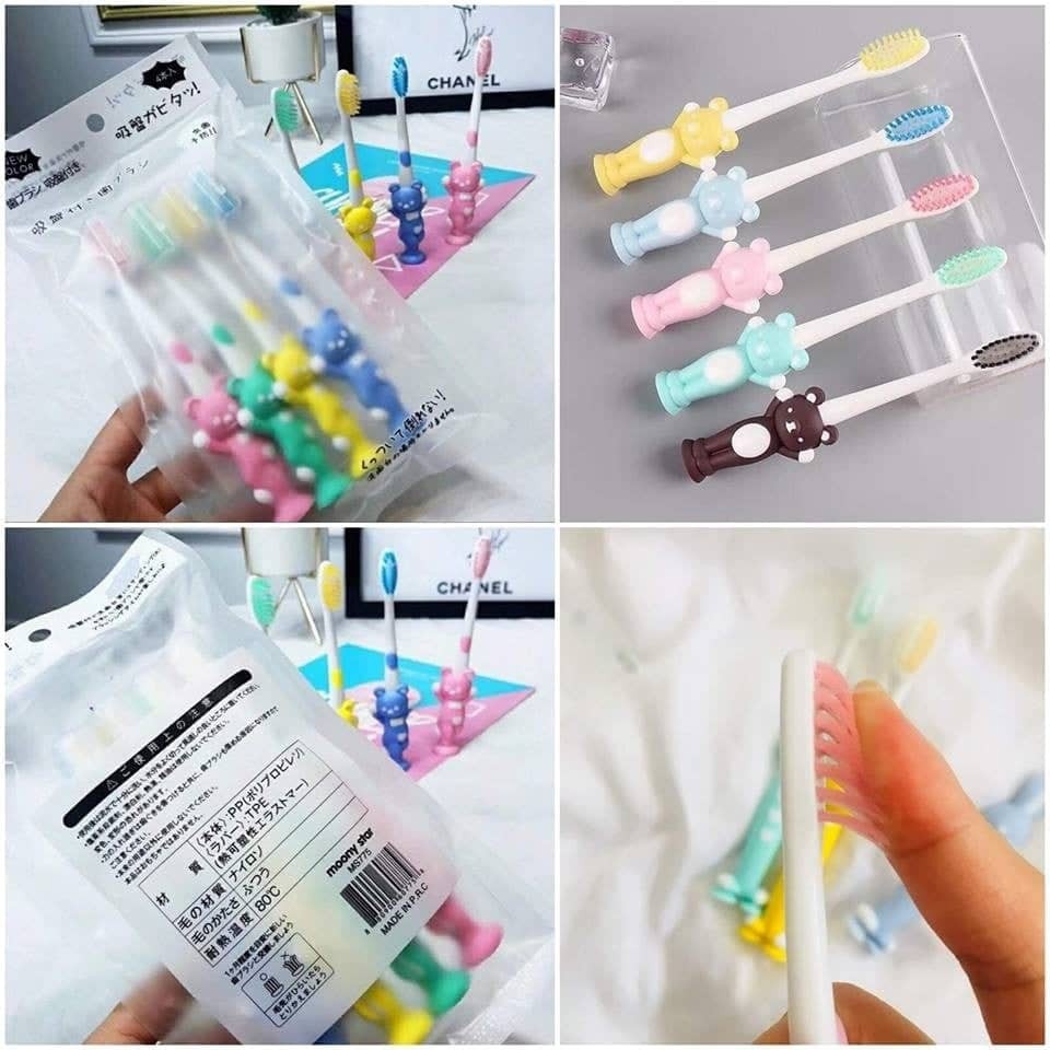 Bàn chải đánh răng xuất Nhật cho bé