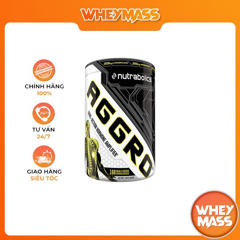 Nutrabolics aggro - thực phẩm bổ sung hỗ trợ tăng t e s t o s t e r o n e