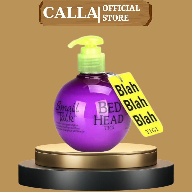 Gel giữ nếp tóc uốn tigi bed head small talk tím 240ml | calla official
