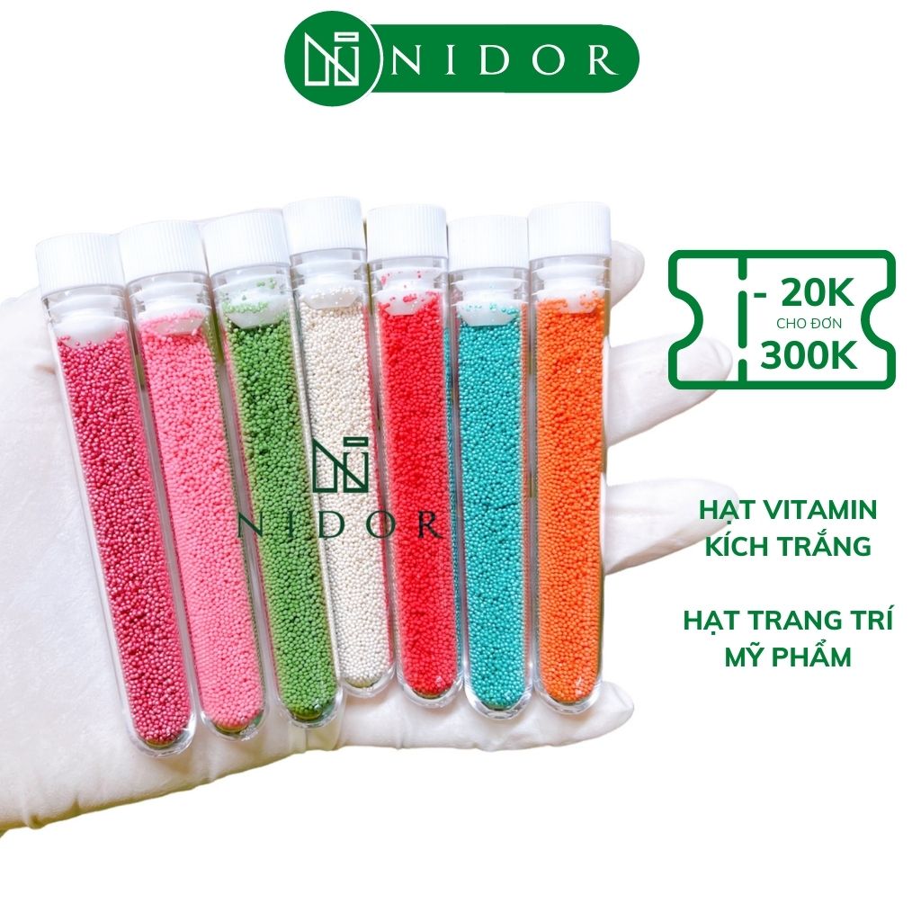 5ml hạt vitamin kích trắng rắc kem