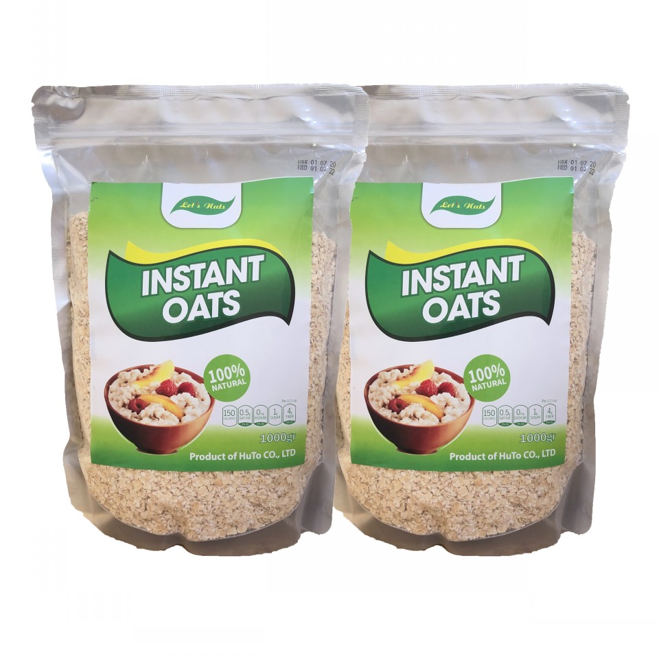 2kg yến mạch instant oats cán vỡ giúp giảm cân bé ăn dặm SuSuTo Shop