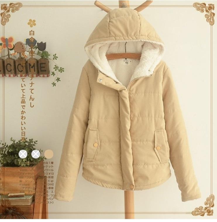 Áo khoác nữ mùa đông rét lót bông nữ dày Hàn Quốc- Áo lạnh mùa đông áo khoác kaki tuyết nữ ấm mùa đông Quần áo mùa đông nữ Áo khoác nữ ấm mùa đông Áo nhật bản nữ