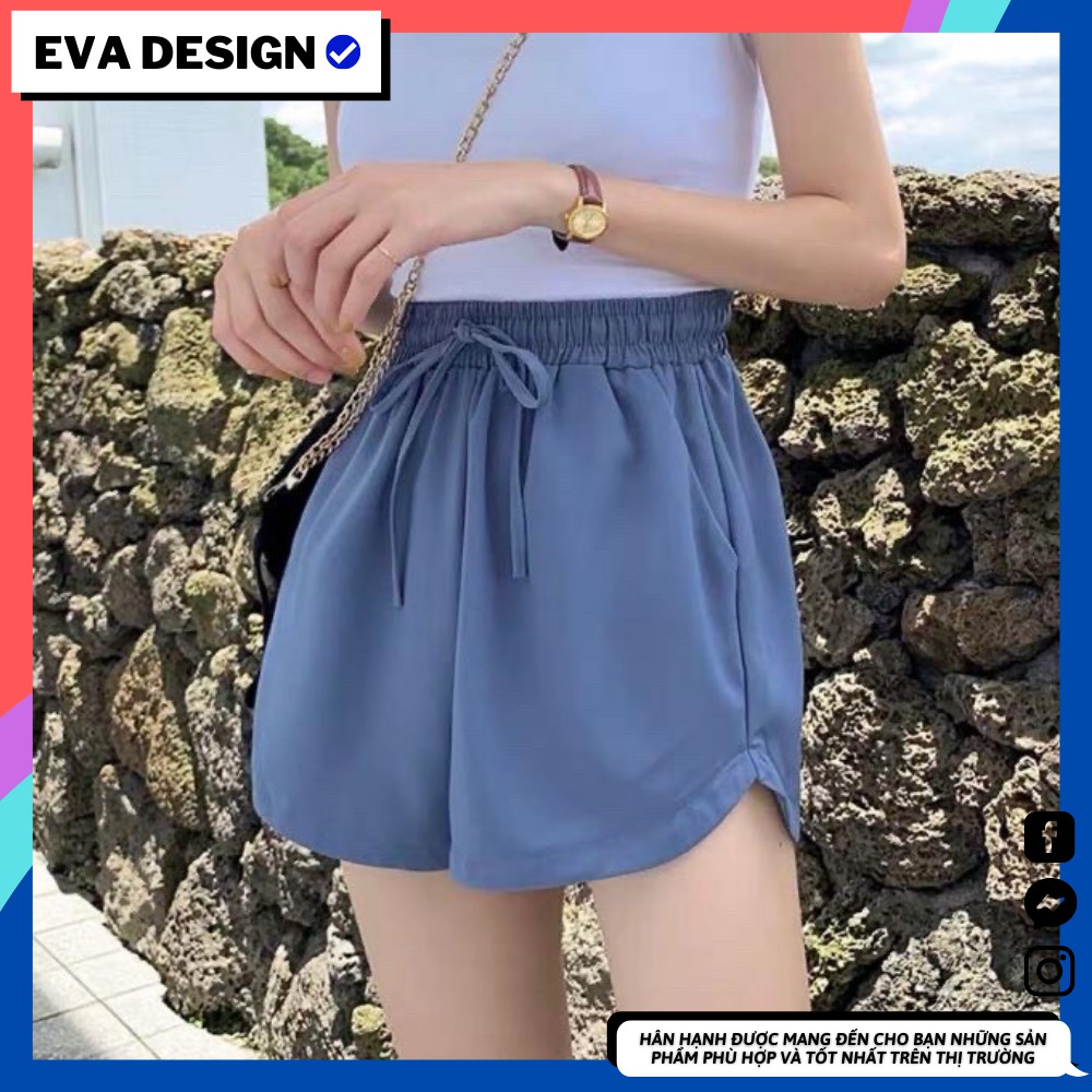 Quần đùi nữ SH09 quần short nữ bigsize đẹp Eva design vải Thái form rộng
