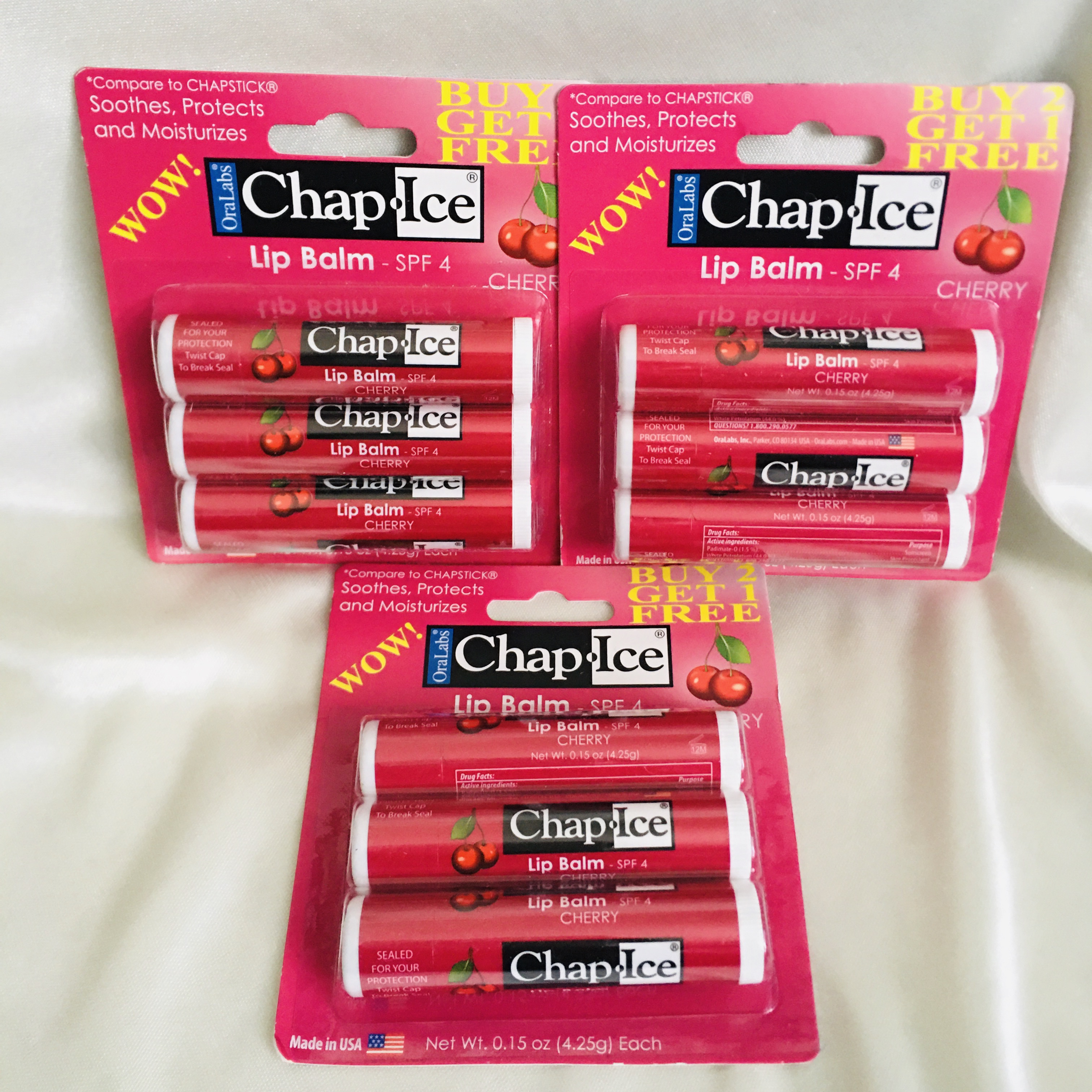 SON DƯỠNG MÔI CHAPICE - MÙI CHERRY