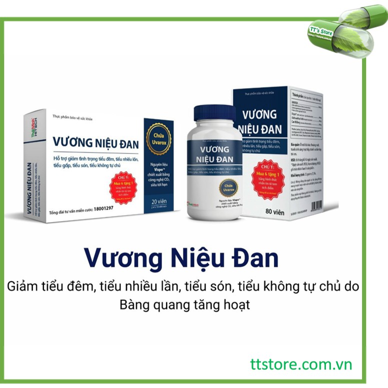 Vương niệu đan - Giảm tiểu đêm