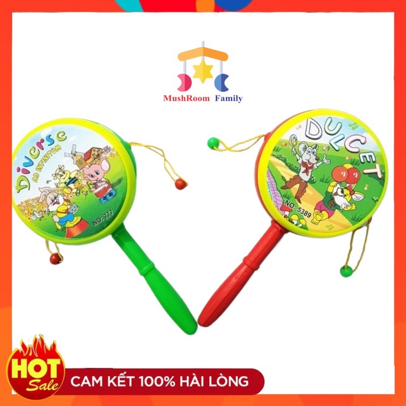 Đồ chơi trống lắc tay cho bé