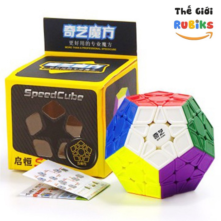 Khối QiYi Megaminx 3x3 Rubik Biến Thể 12 Mặt QiHeng S