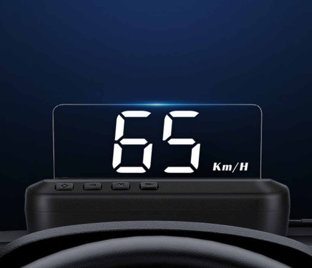 [HCM]Thiết Bị HUD Hiển Thị Tốc Độ Xe Lên Kính Lái C100 Thế Hệ Mới HUD cho Xe Hơi Ô Tô Bản Nâng Cấp Cực Nét Miễn Dán Phim