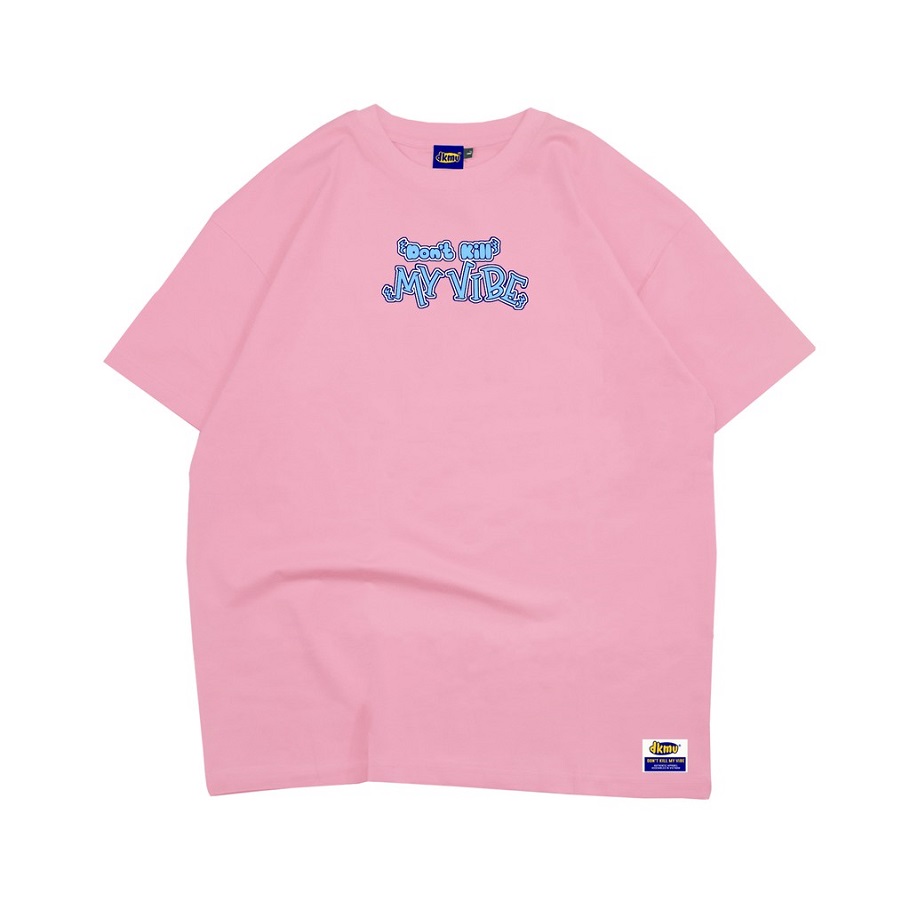 Áo phông nữ cute màu hồng | DKMV Tee Surfing-Pink