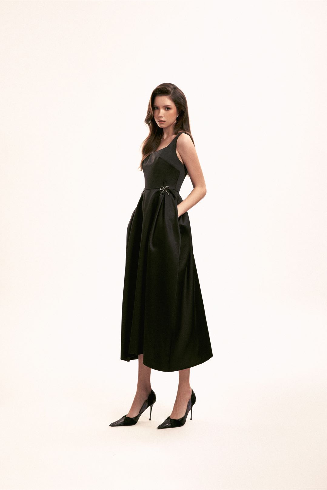 Trio ji đầm thiết kế oliver dress