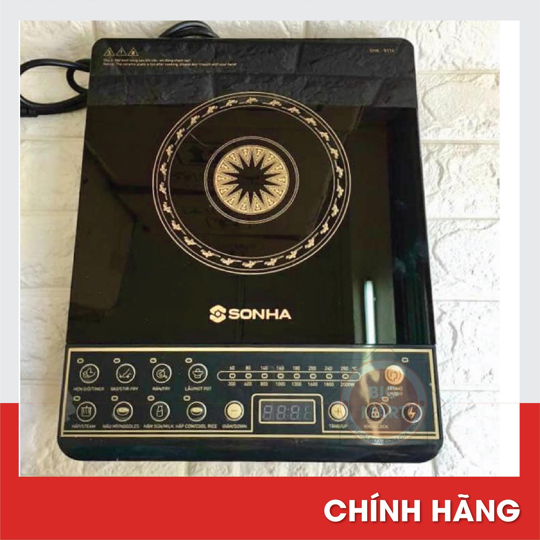 Bếp điện từ đơn sơn hà shk-8114