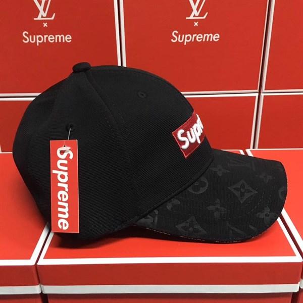 Supreme x lv box logo cap