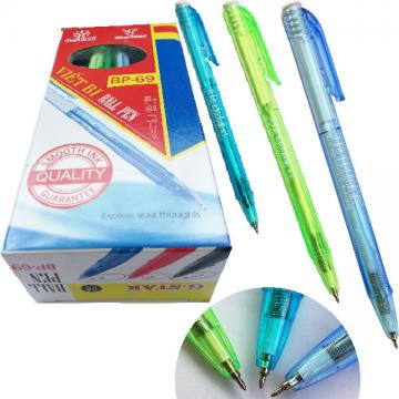bút bi bấm BP -69 - malaysia đầu bi 0.5