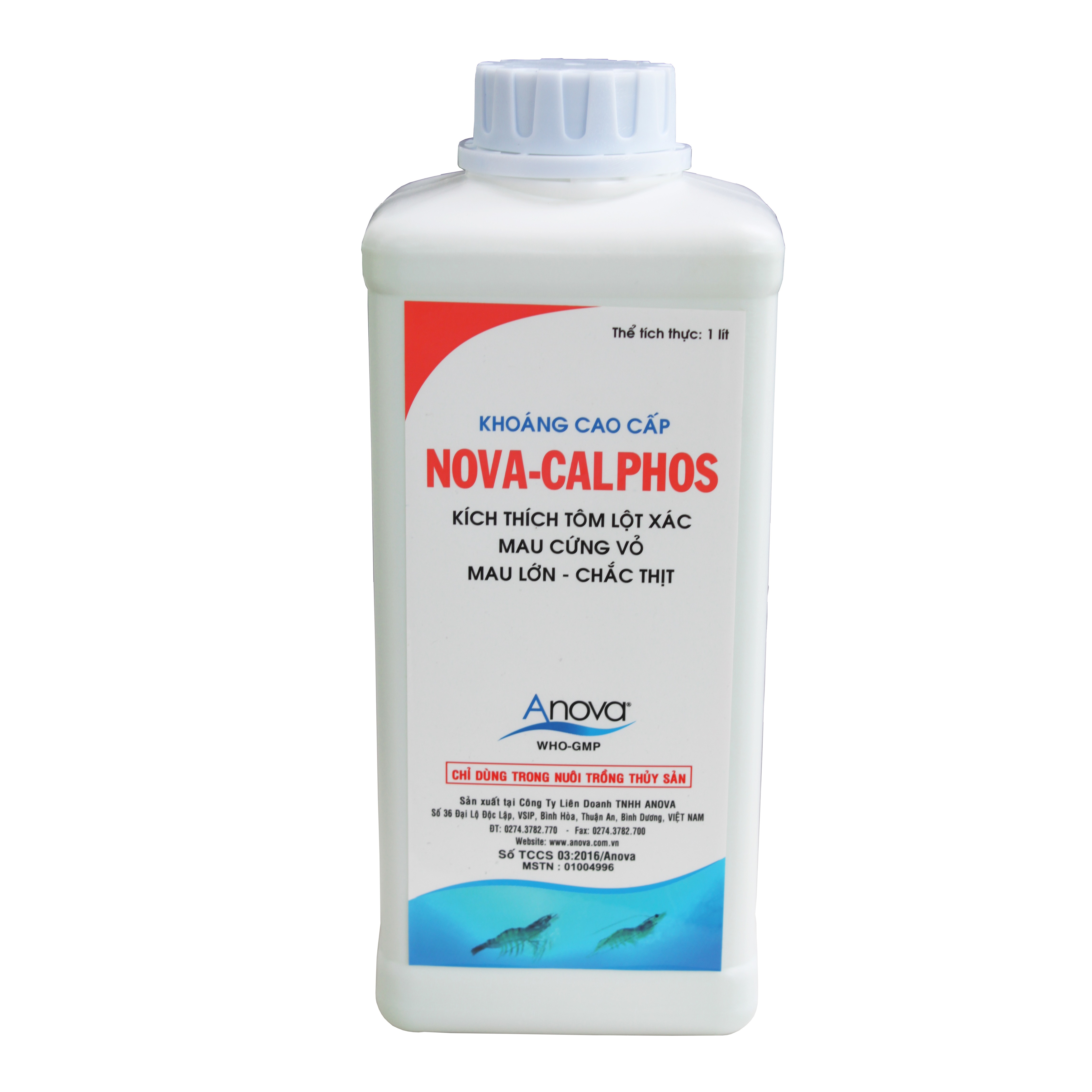 KHOÁNG CAO CẤP-GIÚP TÔM MAU LỘT XÁC-CỨNG VỎ NHANH. Can 1 Lít