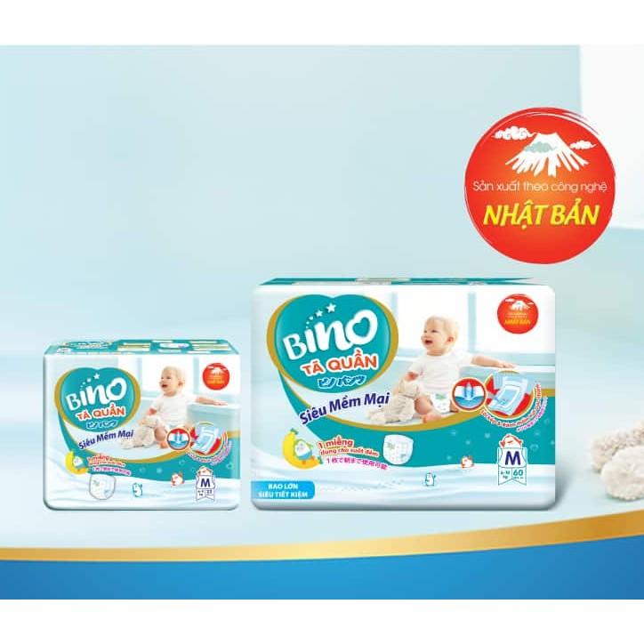 Tã quần bino kháng khuẩn l20 / xl18
