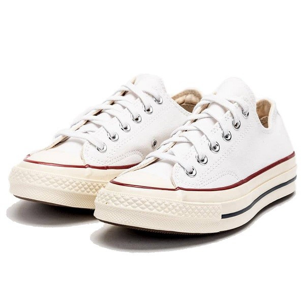 Giày sneaker thể thao cv chuck 1970s thấp cổ màu trắng