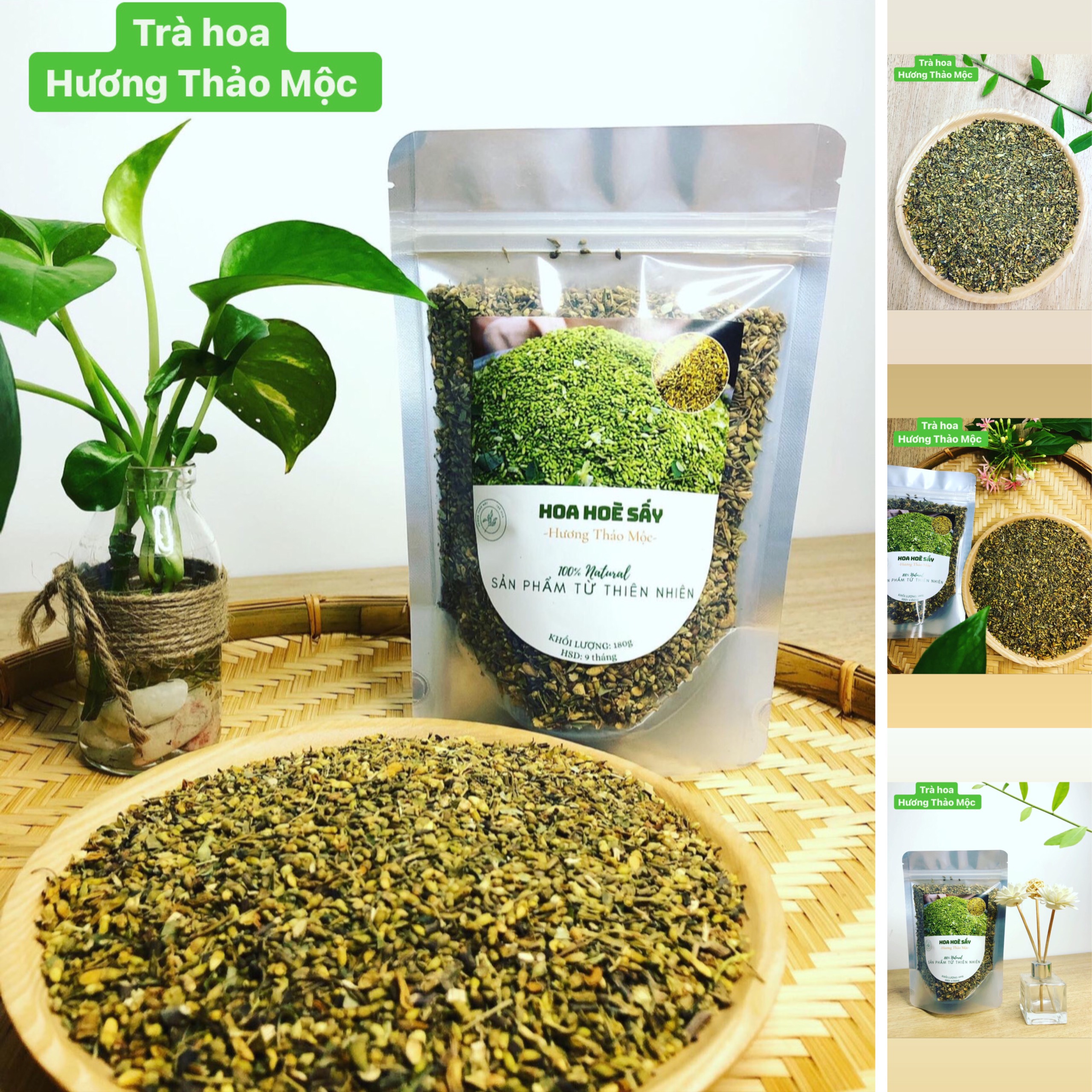 Trà hoa hoè sấy lạnh 1kg - hương thảo mộc