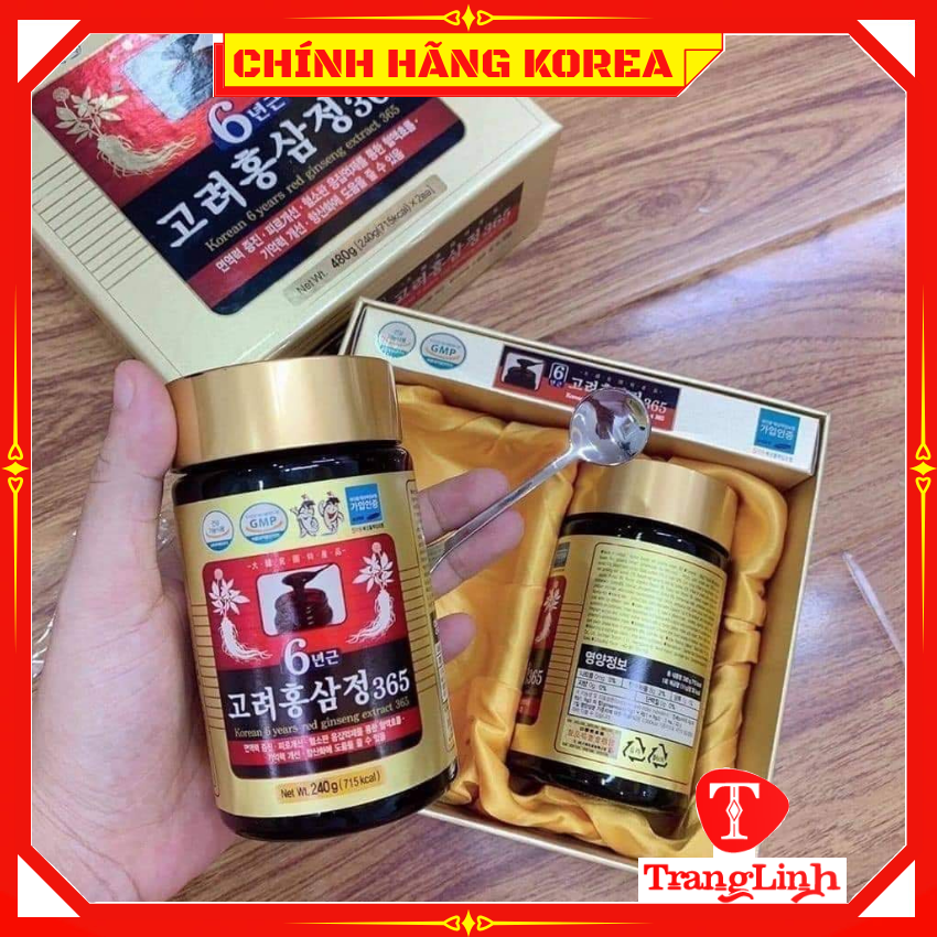 [Lẻ 1 lọ] Cao hồng sâm 365 hàn quốc - Bổ sung vitamin, tăng thể lực, phòng ung thư - tranglinh