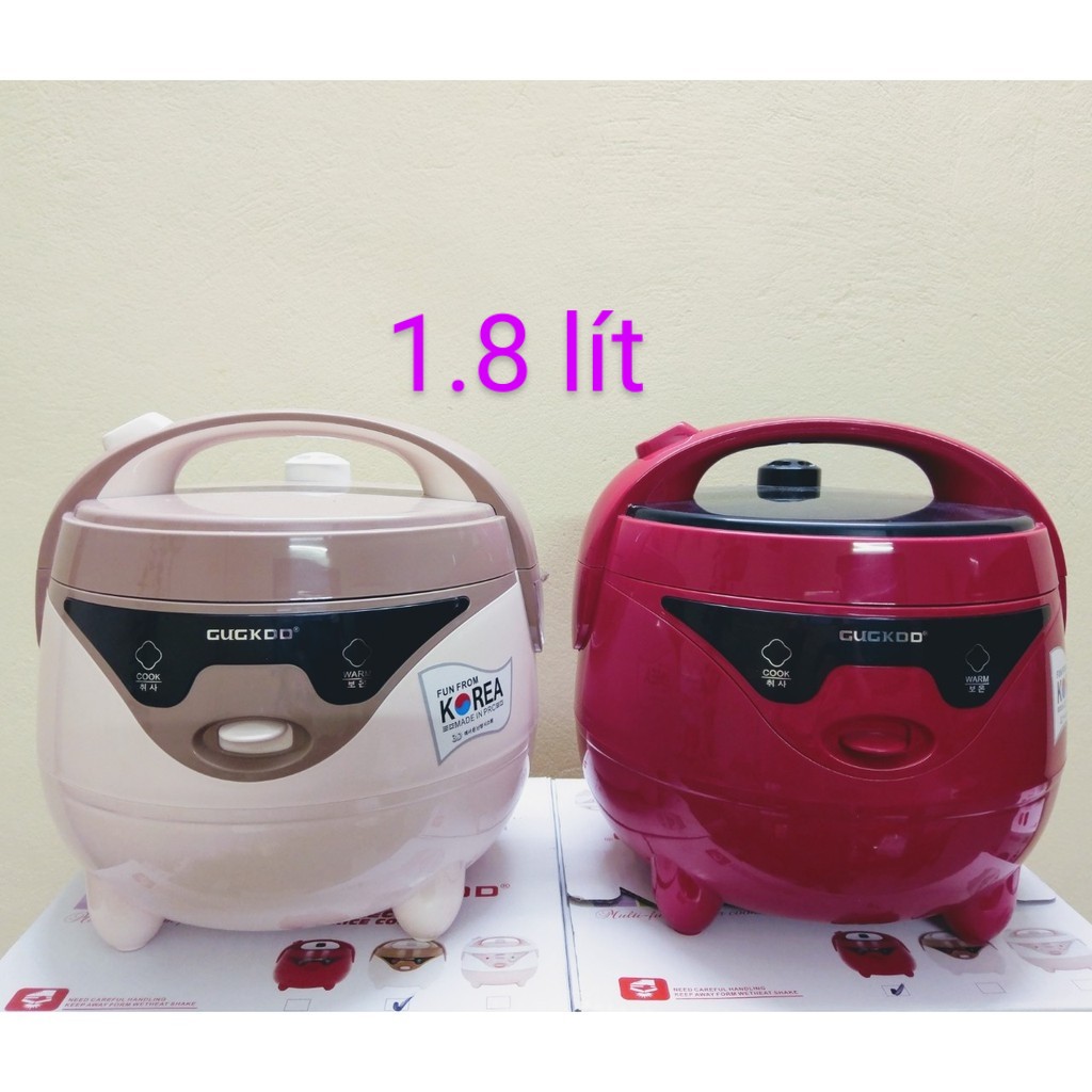Nồi cơm điện Cuckoo 1.8 lít cao cấp bảo hành 12 tháng tặng kèm khay hấp