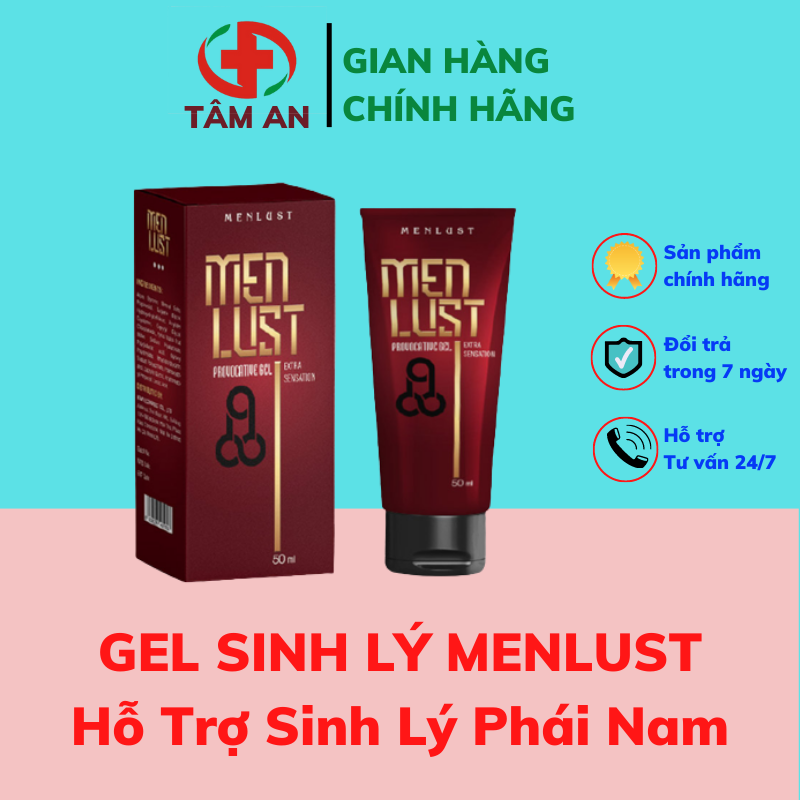 Gel menlust hỗ trợ cải thiện kích thước "cậu nhỏ" của nam giới