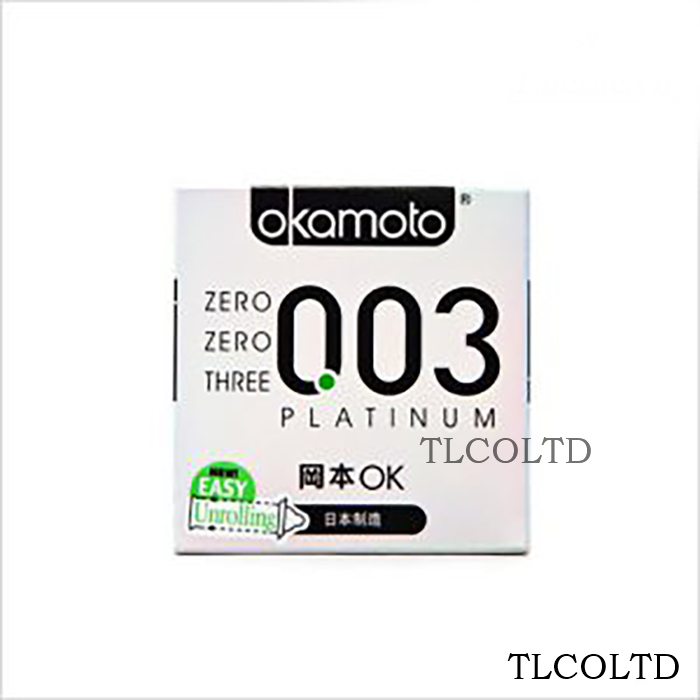 Bao cao su Okamoto Platinum 003 Hộp 3 cái