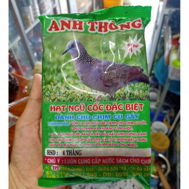 COMBO 4 BỊCH NGŨ CỐC CHIM CU GÁY ANH THÔNG