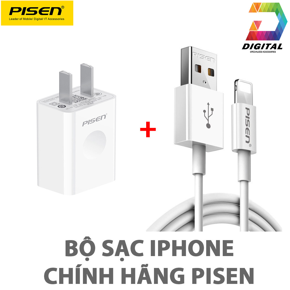 Bộ Sạc Pisen iPhone Chính Hãng