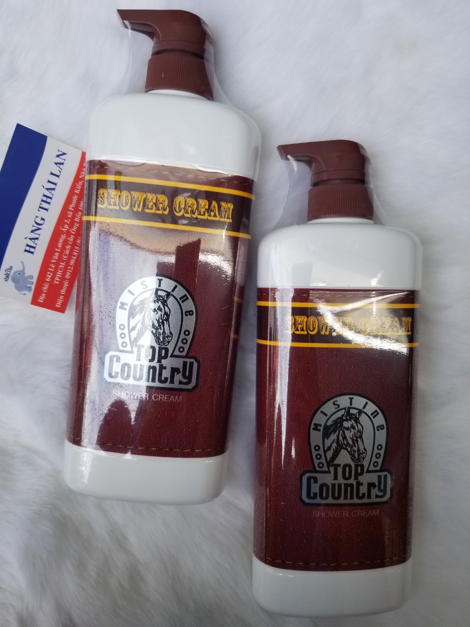 Combo 2 chai Sữa tắm ngựa Top Country Thái Lan 500ml