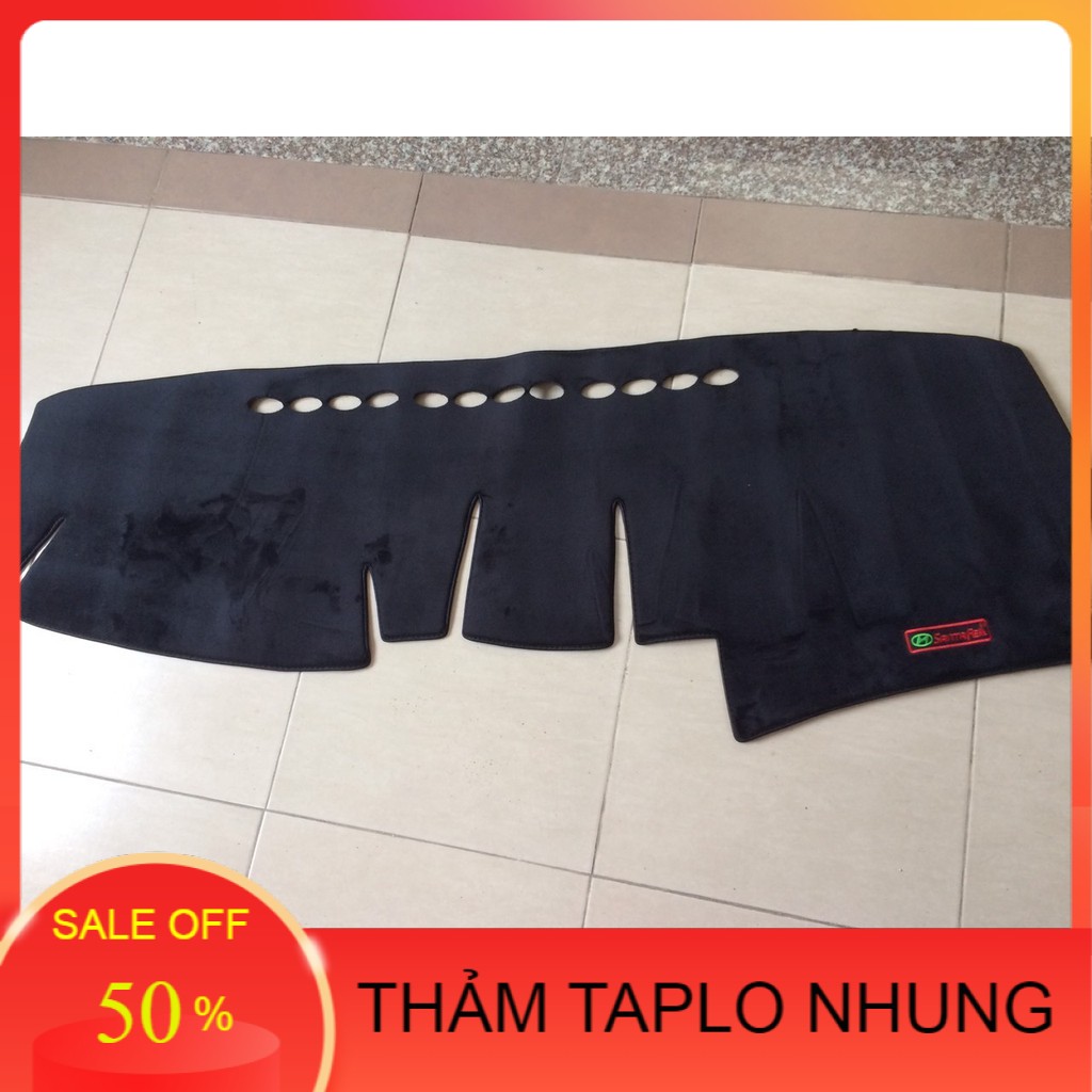 HUYNDAI SANTAFE 2007-2012 THẢM CHE NẮNG TAPLO NHUNG 3 LỚP CHỐNG TRƯỢT
