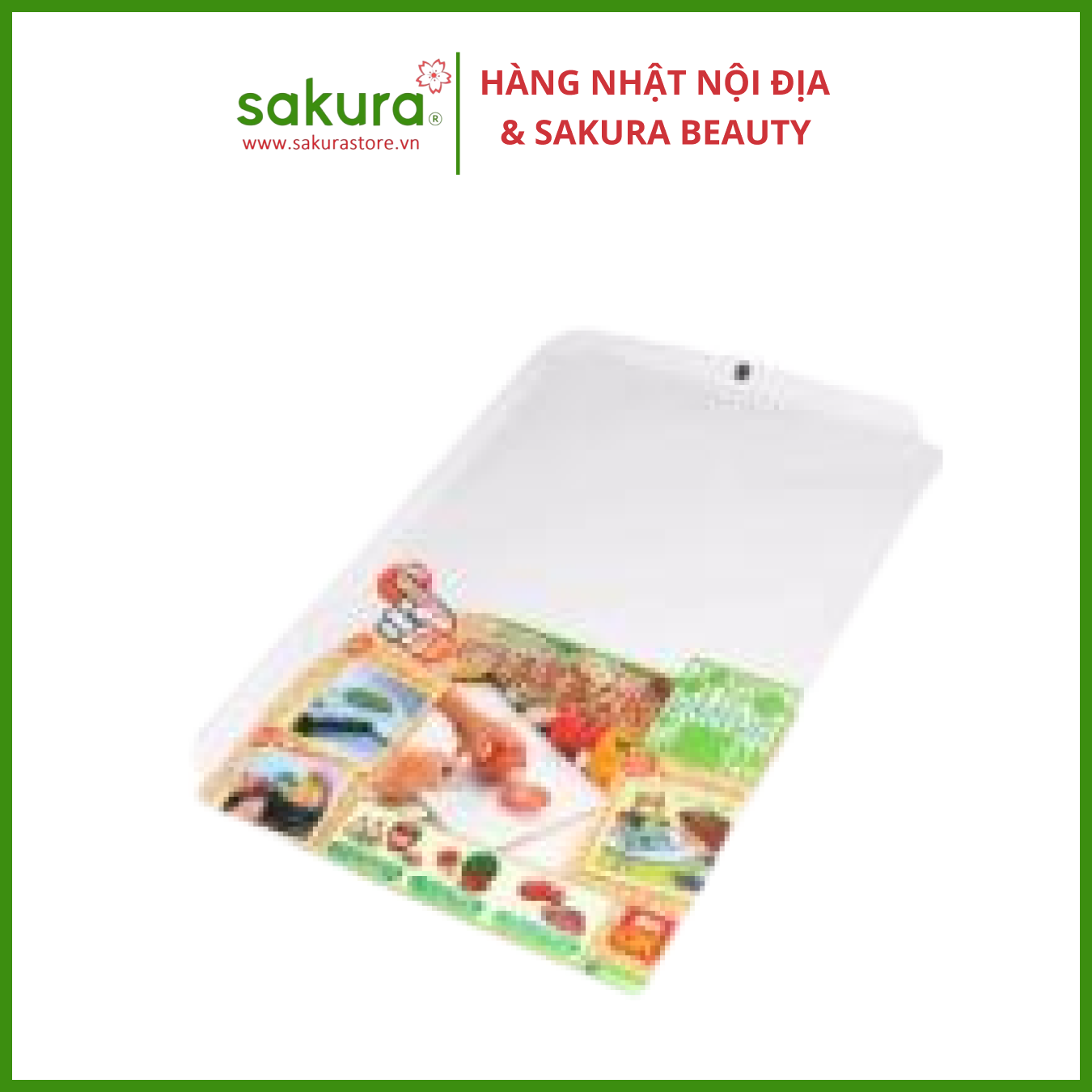 Thớt dẻo có viền màu trắng - Hàng Nhật nội địa
