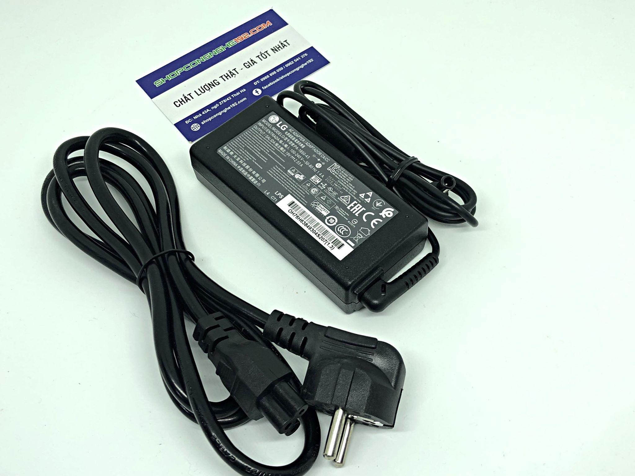 dây nguồn cho tivi LG M2380DF 19V 3.42A