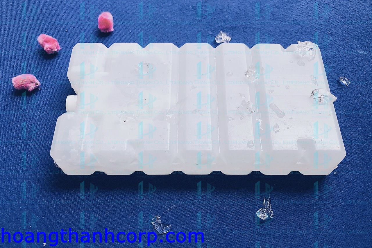 HỘP ĐÁ GEL ĐÁ KHÔ HT ICE PACK 400GR (Dùng được cho quạt hơi nước) (9x18x3cm)