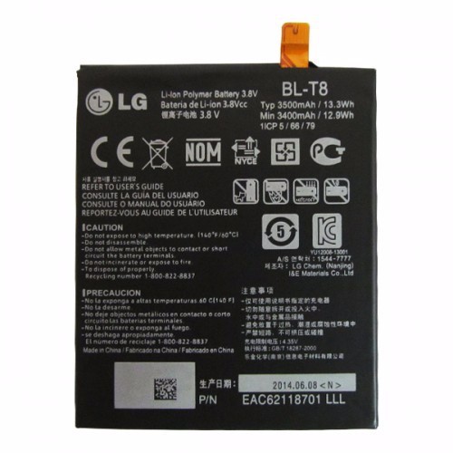 Pin lg bl t8