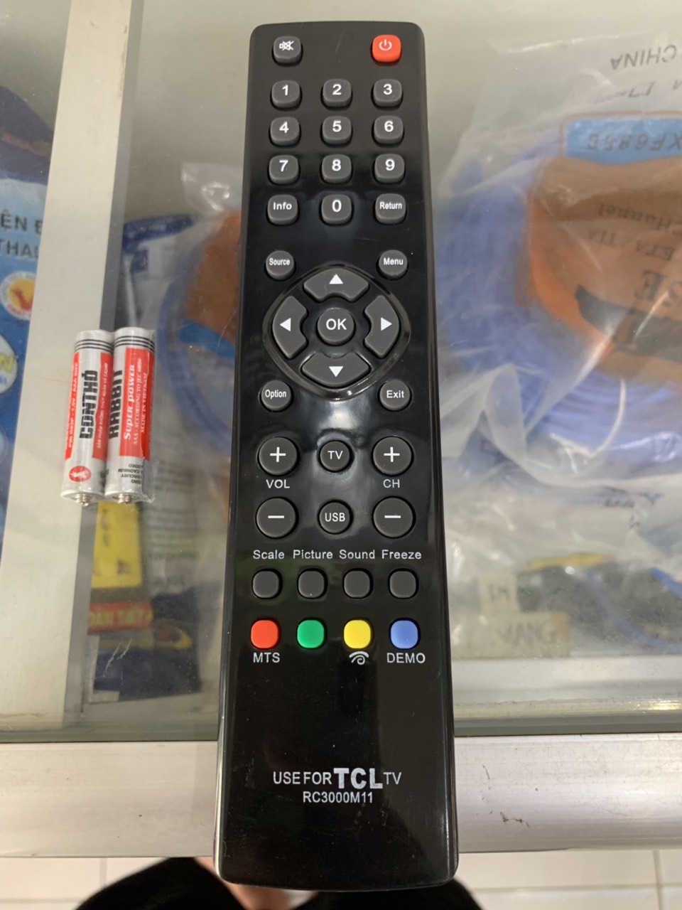 Remote điều khiển tivi tcl thường rc3000m11