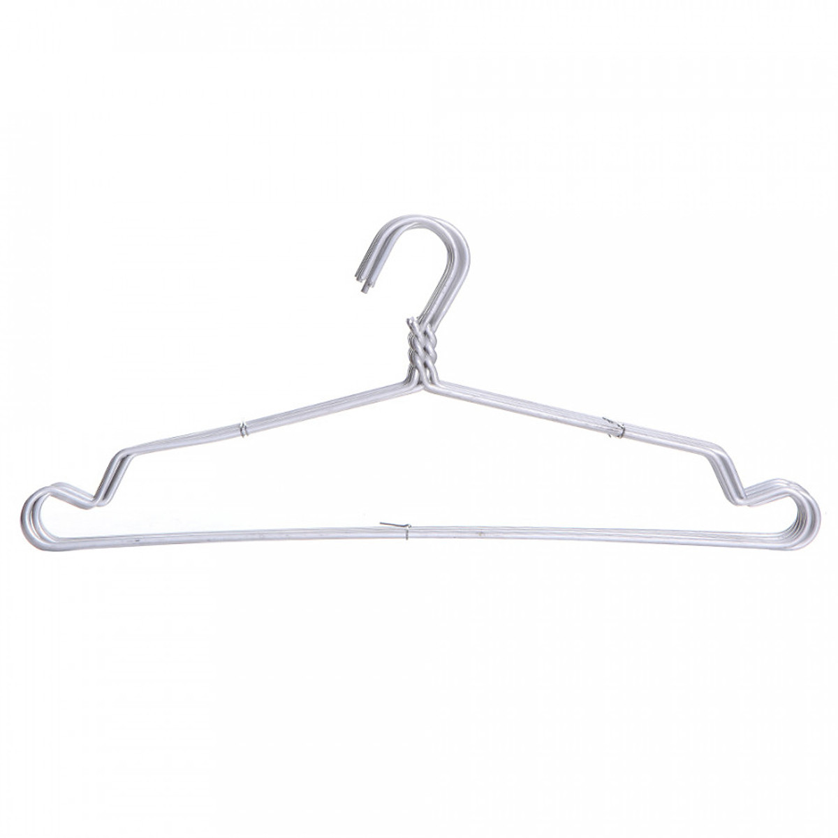 Bộ 10 móc nhôm treo quần áo cỡ lớn 19cm x 40cm ( móc Cồ Cao Cấp )