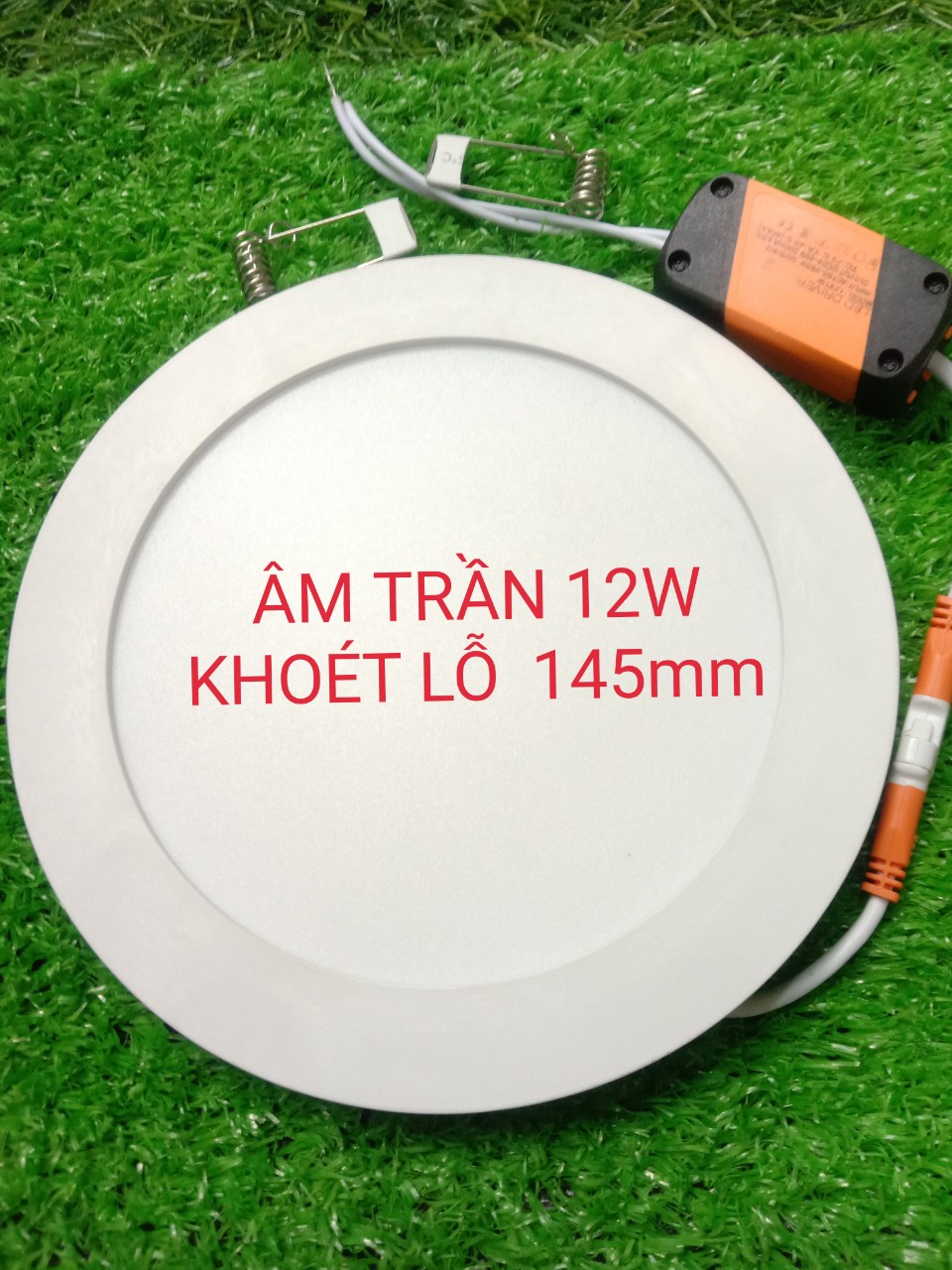 Đèn LED âm trần 9w,12w lắp âm trần thạch cao