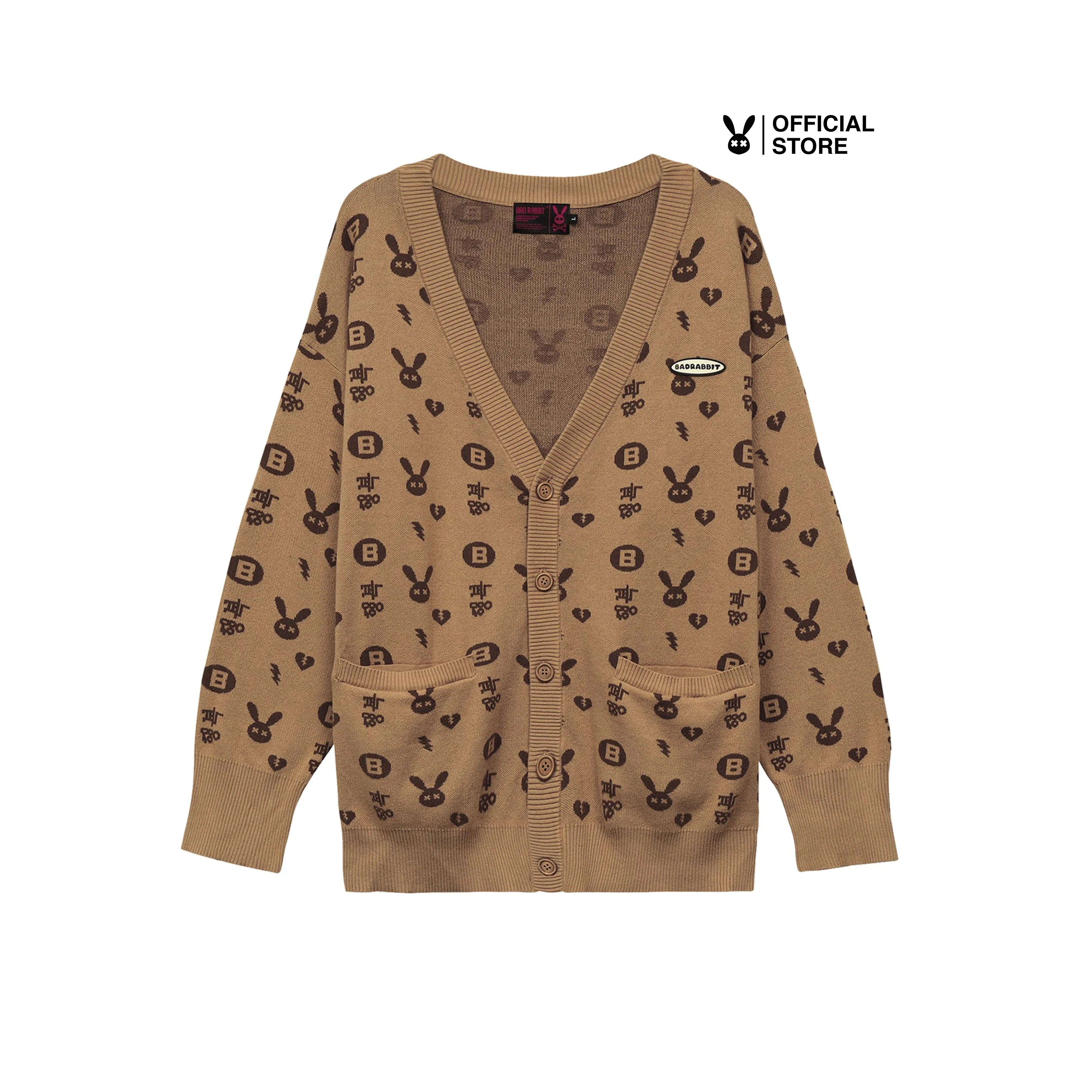 Áo Len Bad Rabbit RABBIT CARDIGAN - Local Brand Chính Hãng