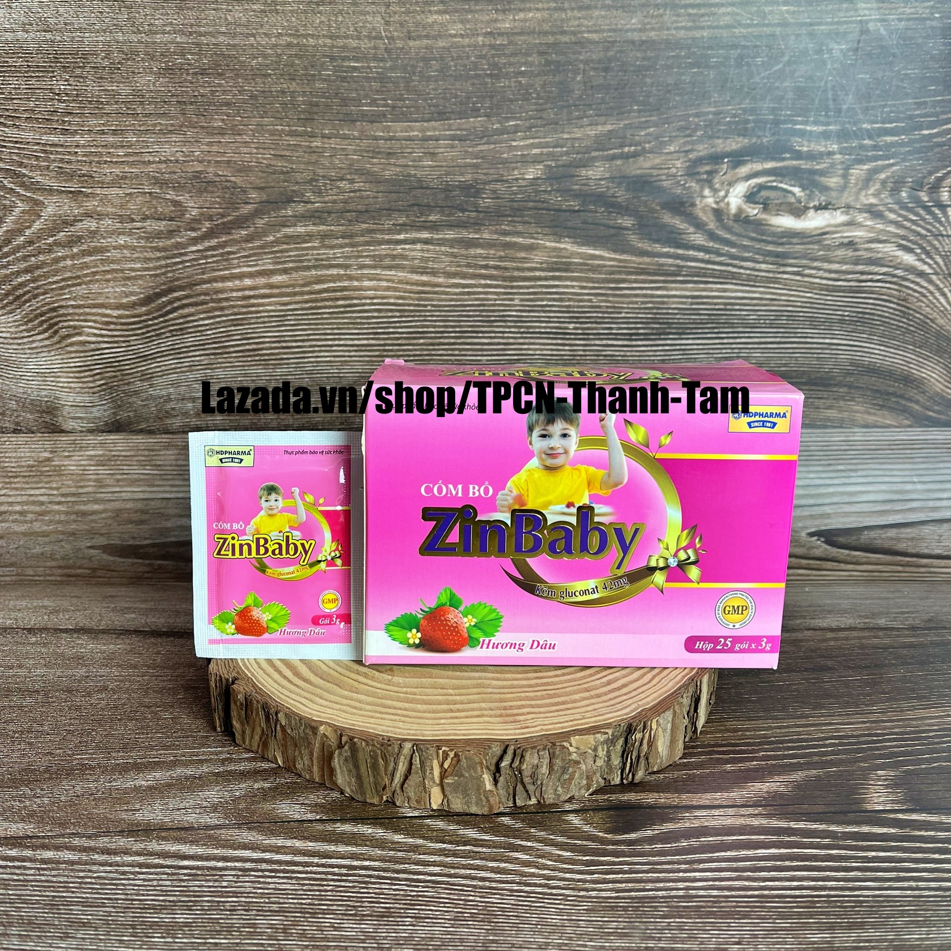 Cốm ăn ngon cho bé ZINBABY tăn cường sức đề kháng, hỗ trợ hệ tiêu hóa-Hộp 25 gói