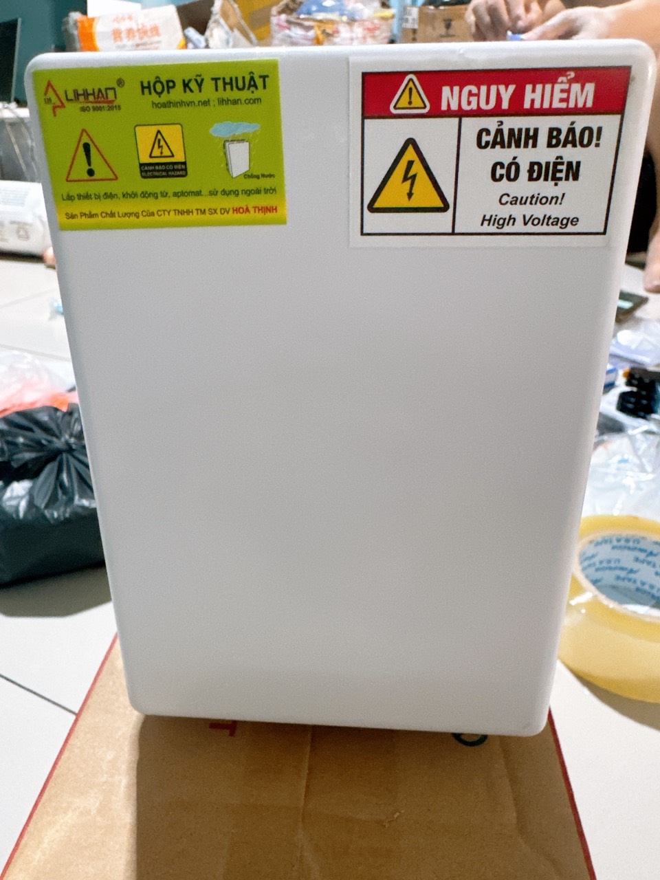 Tủ điện chống nước ABS Hộp kỹ thuật Lihhan HKT01 HKT02 HKT03 HKT04 295*295*153, 295*195*150, 225x155x125, 190x150x115 Hộp nhựa kín nước LIHHAN cao cấp