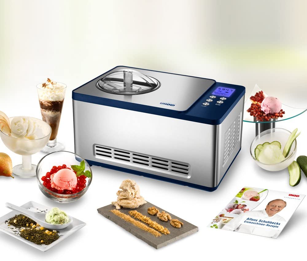 Máy làm kem unold 48818 15 l 150w màn hình lcd hoàn toàn tự động