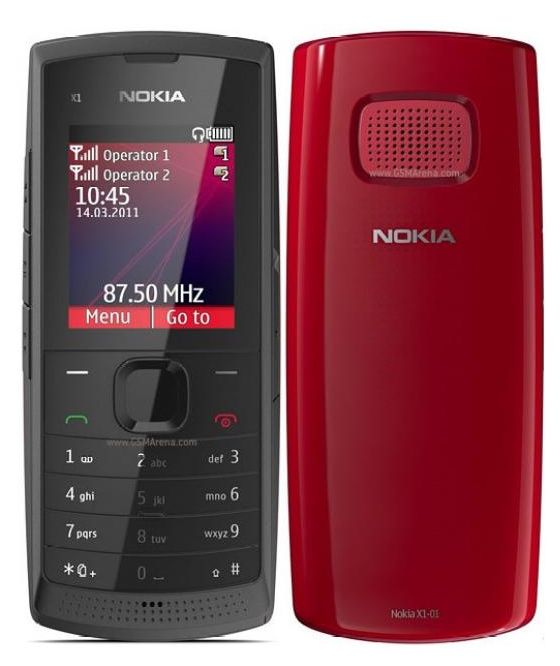 [HCM][Giá Sốc] Điện thoại Nokia X1-01 - 2 sim 2 sóng - Điện thoại bàn phím - Thiết kế nhỏ đẹp