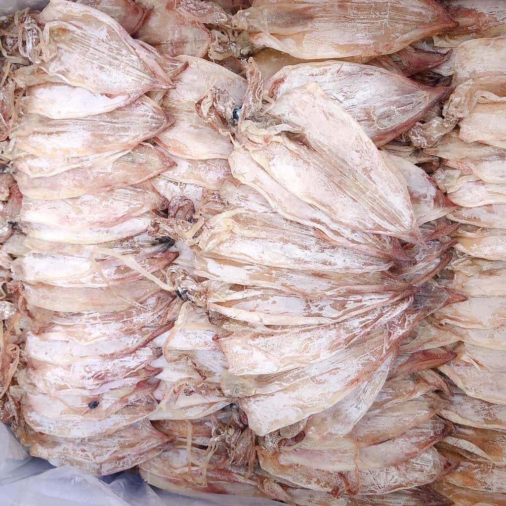 200gr khô mực vân đồn size 50-55con/kg