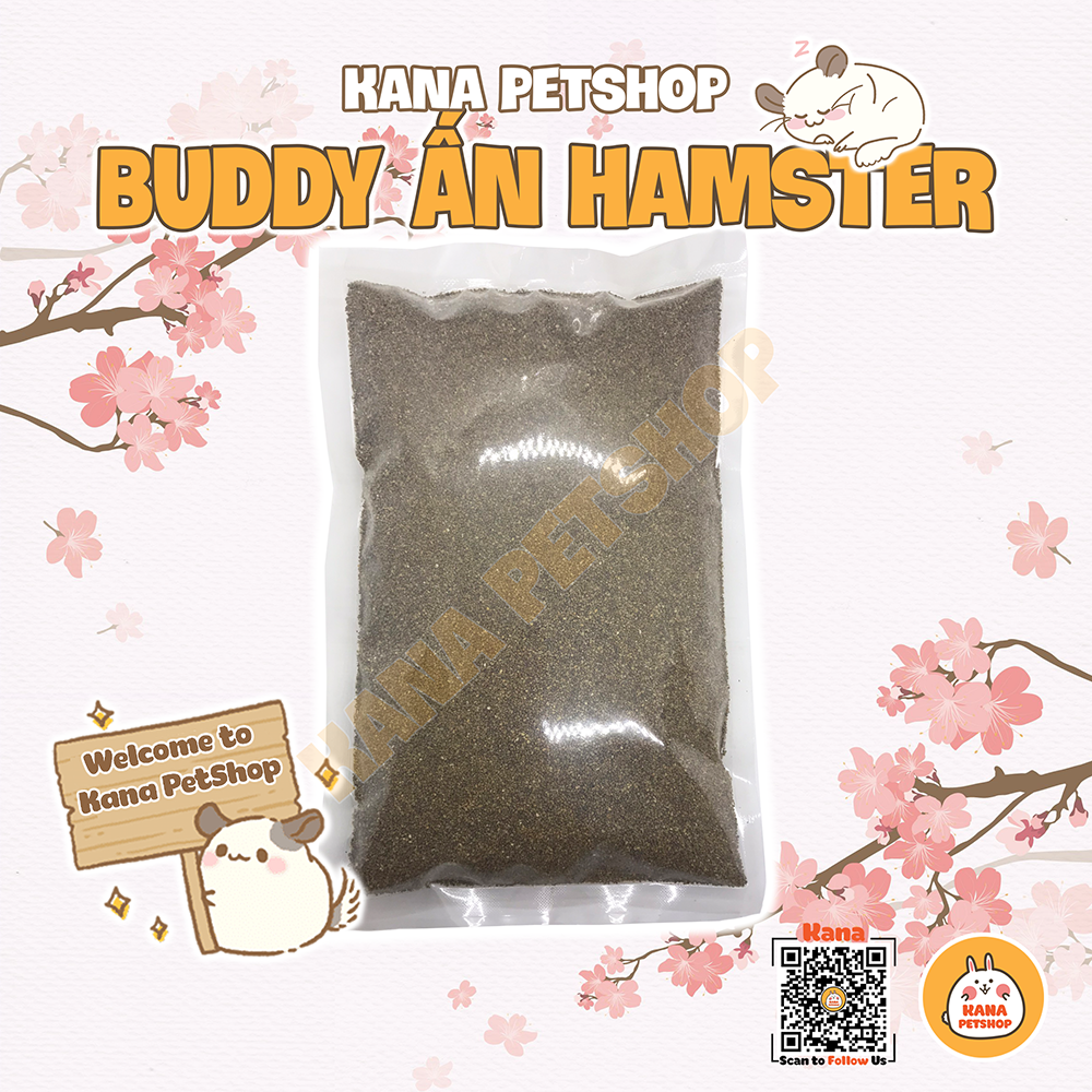 Cát BUDDY ấn 🐹FREESHIP🐹 1KG Cát Buddy Ấn Độ Cát Vệ Sinh Cát Lót Chuồng Hamster Mèo v.v