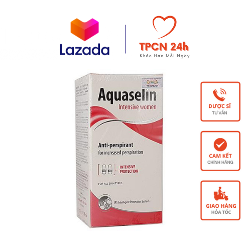 Aquaselin intensive women – Lăn nách dành cho nữ đổ mồ hôi nhiều
