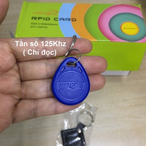 Thẻ từ dạng móc khóa rfid tần số 125khz